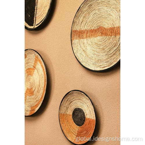 Wooden Tray with Hemp Rope Wooden Tray with Hemp Rope Decorative Tray Supplier
